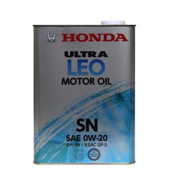 Honda Ultra 0w-20 SN 4 литра жесть
