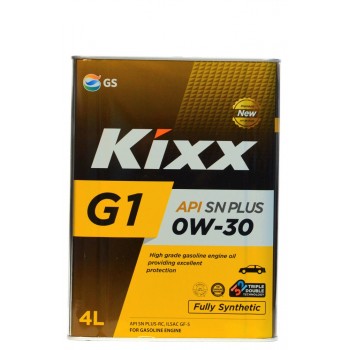 Kixx G1 0w-30 4 литра жесть