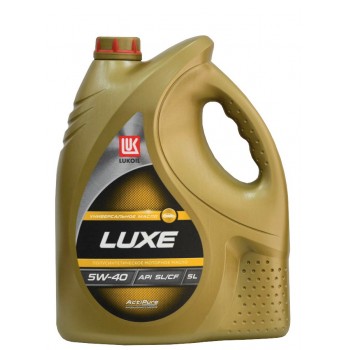 Лукойл Люкс 5w-40 Полусинтетика 5 литров 