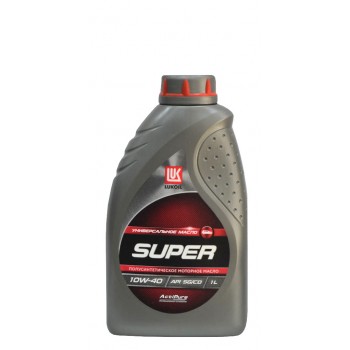 Лукойл Супер 10w-40 Полусинтетика 1 литр