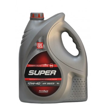 Лукойл Супер 10w-40 Полусинтетика 5 литров