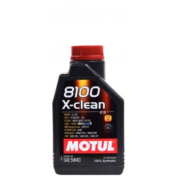 Motul 8100 X-clean 5w-40 1 литр