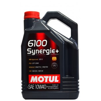 Motul 6100 Synergie+ 10w-40 4 литра