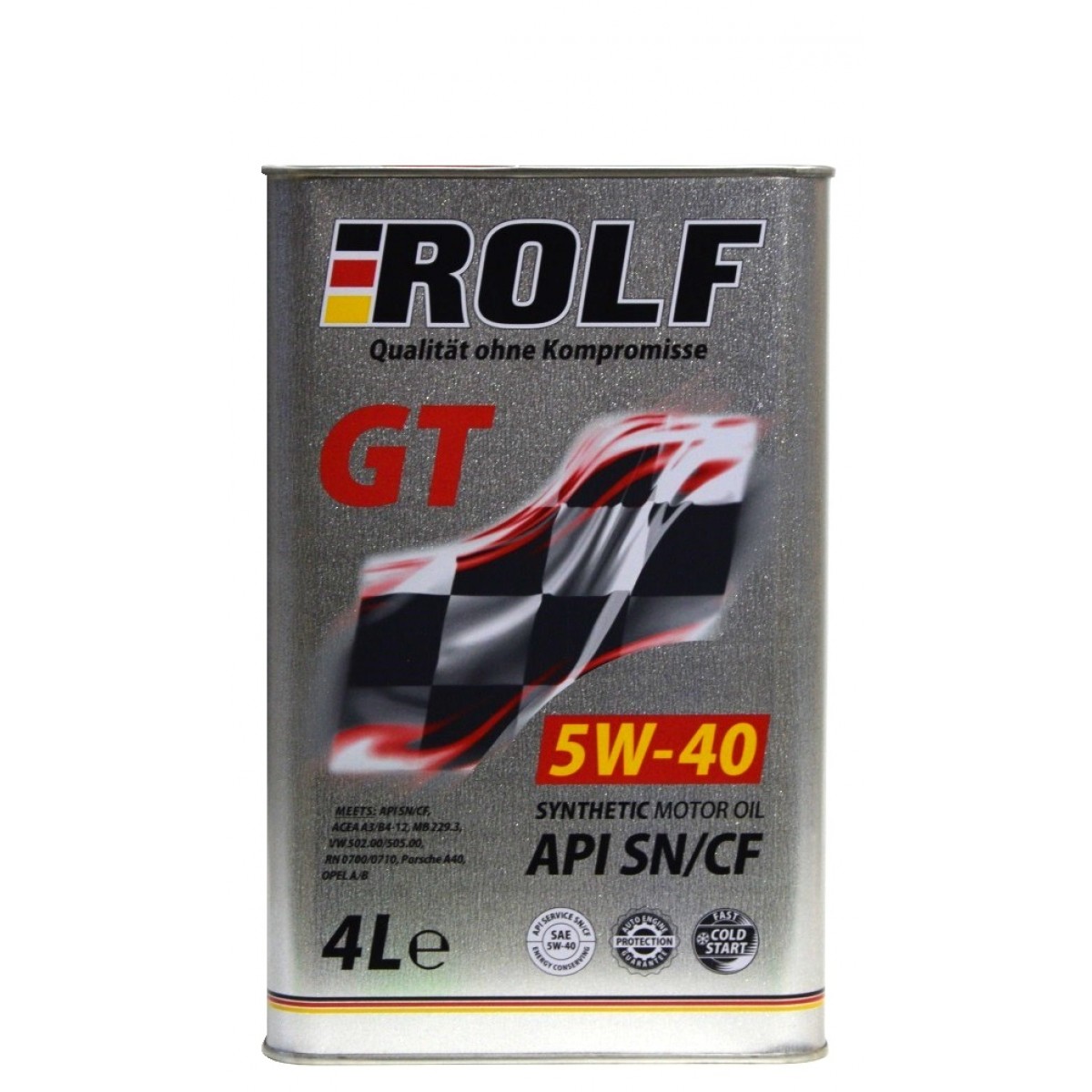 Масла в омске 5w40 купить. Rolf gt SAE 5w-40 API SN/CF Sint 4л. Rolf 5w40 gt 4л артикул. Rolf 5w40 fully Synthetic. Моторное масло Rolf gt SAE 5w-40 4л синтетическое.
