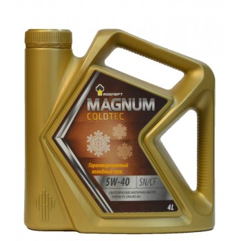 Rosneft MAGNUM Coldtec 5w-40 4 литра