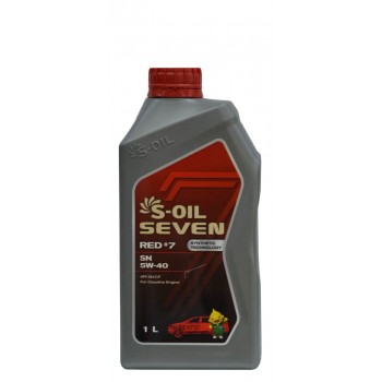 S-oil Seven Red 7 SN 5w40 1 литр