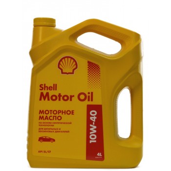 Shell Motor oil 10w-40 4 литра
