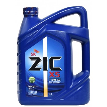ZIC X5 10w-40 Diesel 6 литров