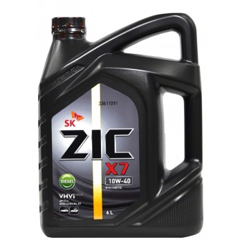 ZIC X7 10w-40 Diesel 6 литров
