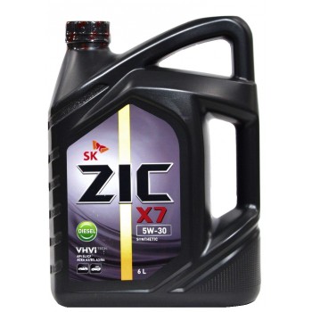 ZIC X7 5w-30 Diesel 6 литров