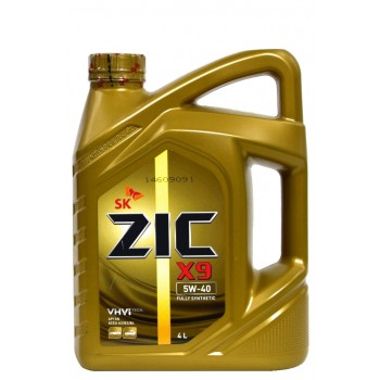 ZIC X9 5w-40 4 литра