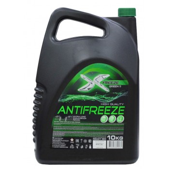 Антифриз X-freeze green 11, 10 кг