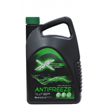 Антифриз X-freeze green 11, 3 кг