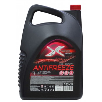 Антифриз X-freeze red 12, 10 кг 