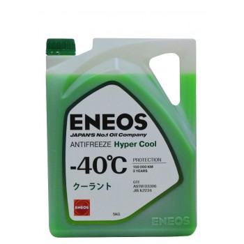 Eneos Antifreeze Зелёный 5 литров