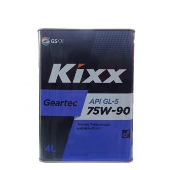 KIXX Geartec GL5 75w-90 4 литра